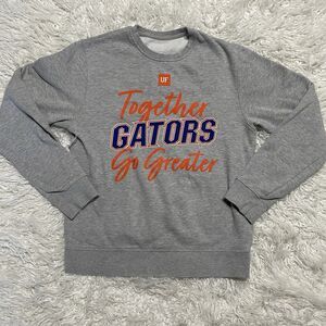 Fanatics Florida Gators Pullover Sweater Mens M Gray Together Gators Go Greater